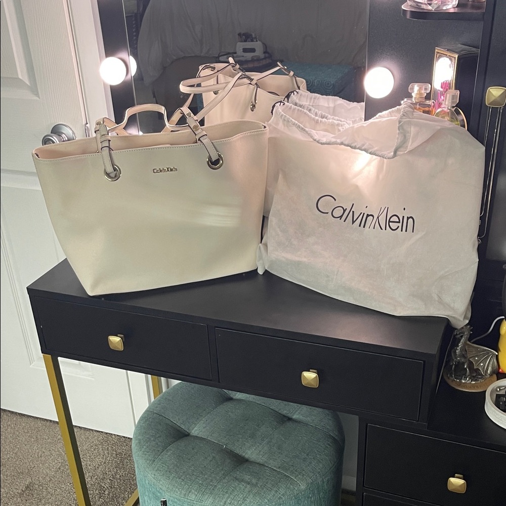 Calvin Klein Beige Women's Tote Bag